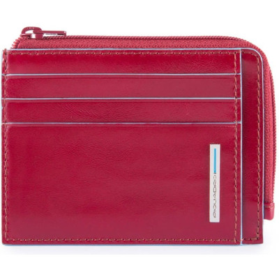 Чехол для кредитных карт PIQUADRO BLUE SQUARE PP4822B2R/R красный