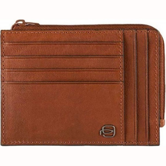 Чехол для карт PIQUADRO Blue Square PU1243B3R/CU, светло-коричневый