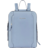 Рюкзак женский PIQUADRO CIRCLE CA4576W92/AZ3 голубой кожа