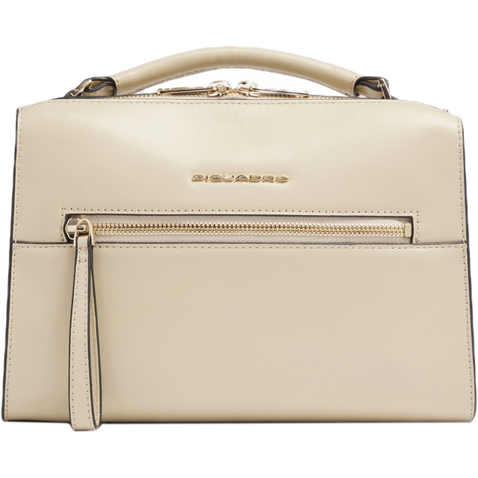 Сумка женская PIQUADRO PATRICIA BD6954W140/BE бежевая натуральная кожа